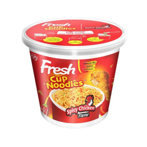 Fresh Cup Noodles Spicy Chicken Flavor