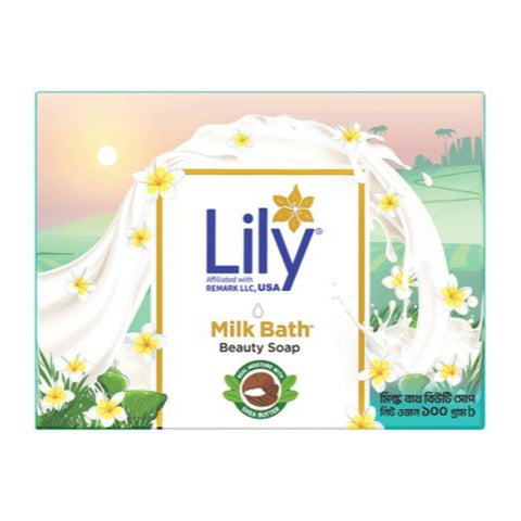 Lily Milk Bath Beauty Soap