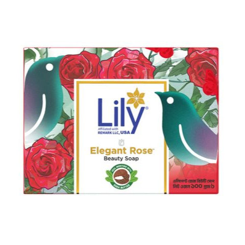 Lily Elegant Rose Beauty Soap