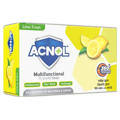 Acnol Hygiene Soap Lime Fresh