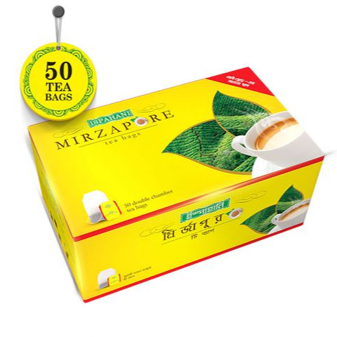 Ispahani Mirzapore Tea Bags 50 Pieces