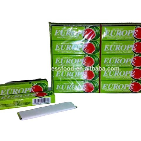 Europe Watermelon Flavor Chewing Gum