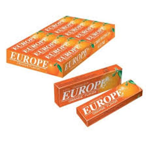 Europe Chewing Gum Orange